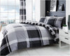 Waverley Complete Duvet Cover Set King Size Grey