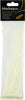 Blackspur Cable Tie Set - White, 40 Pieces