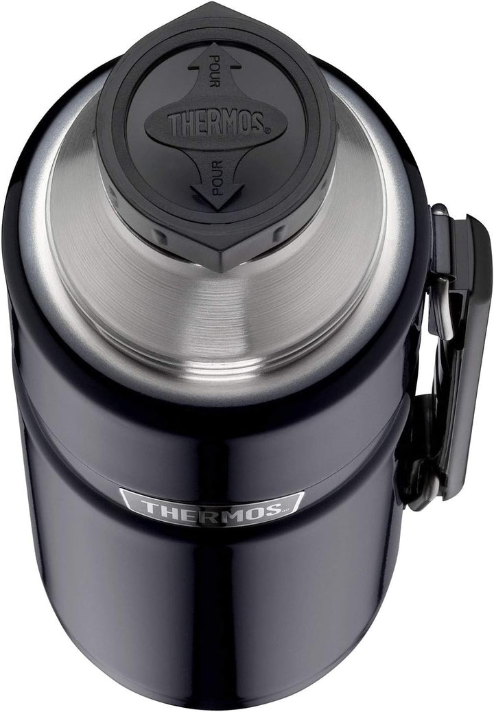 Thermos Stainless King Flask 470ml Glossy Black