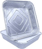 CaterGold Foil Food Containers with Lids 9 x 9in - Pack of 2