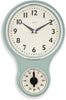 Acctim Kitchen Timer Wall Clock Sage