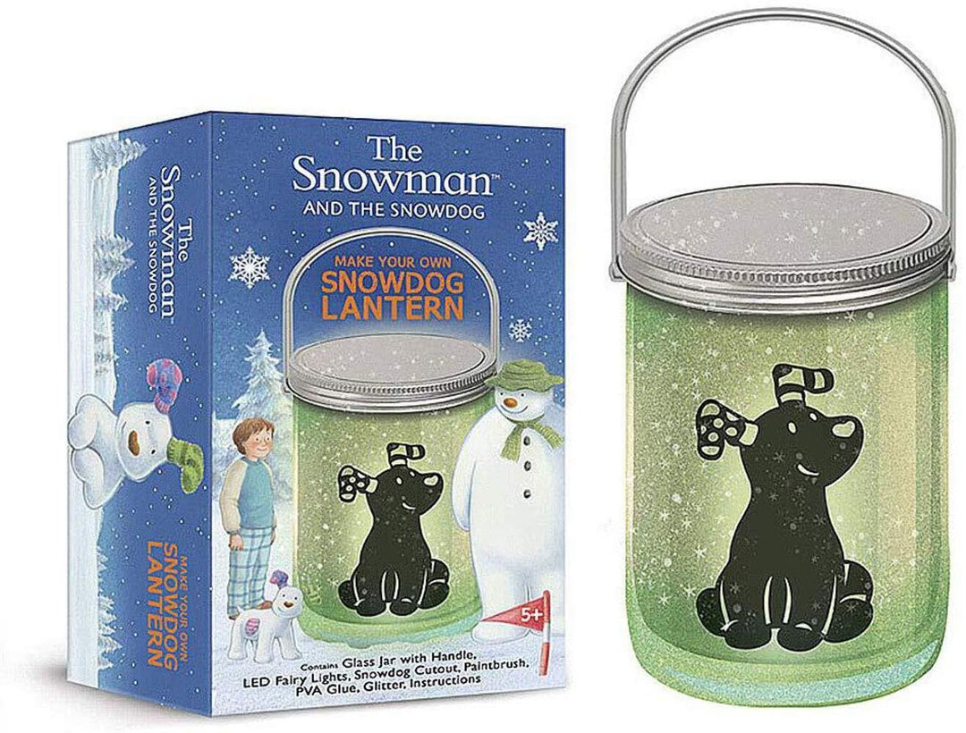 Make Your Own Snowman & Snowdog Lantern
