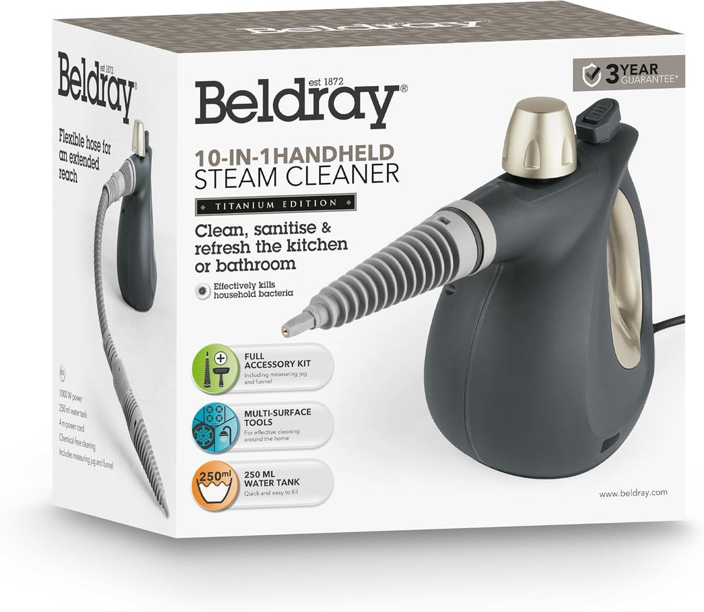 Beldray Titanium 10 in 1 Steam Cleaner