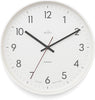 Acctim Aster Sweep 30cm Wall Clock White