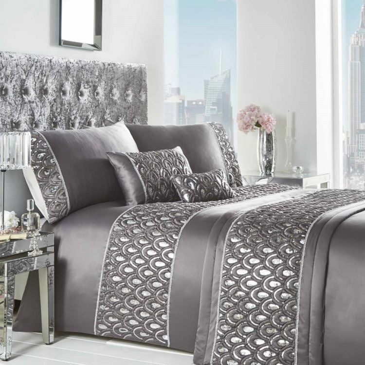 Crystal Sparkles Duvet Cover Set Double