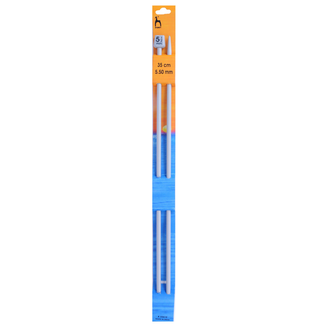 Knitting Pins: Single-Ended: Classic: 35cm x 5.5mm