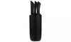 Everyday Black Ripple 5pc Knife Block Giftbox