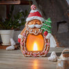 Gingerbread Santa Glow