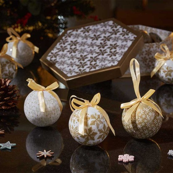 Snowflakes - Set of 7 Baubles