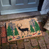 Woodland Stag 40 x 60cm Door Mat