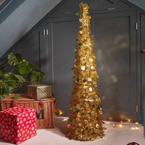 Pop-Up Gatsby Tree - Gold 1.8m