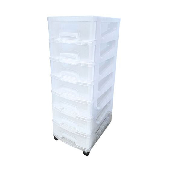 Storll 7-Drawer Storage Unit Natural