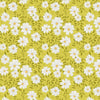 Printed Patchwork Quilted Cotton Fabric : Vintage Floral Daisy Chain Sold By The Metre