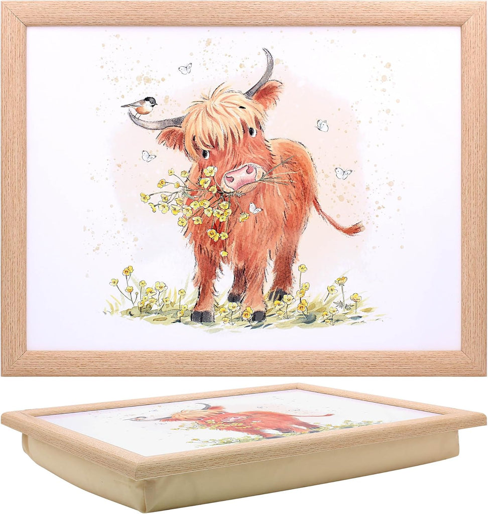 Lesser & Pavey Highland Cow Laptray