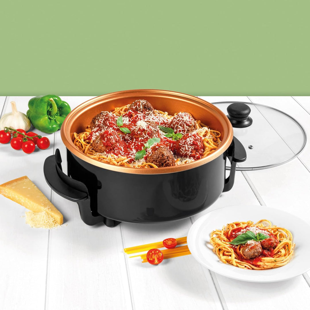 Giles &amp; Posner Multicooker Pot - Electric Frying Pan with Lid