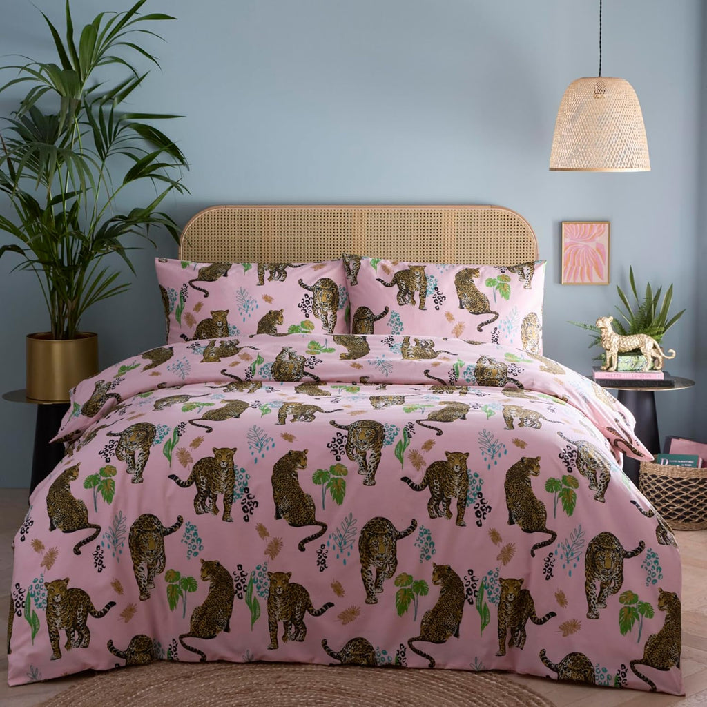 Night Jaguar Duvet Cover Set Single