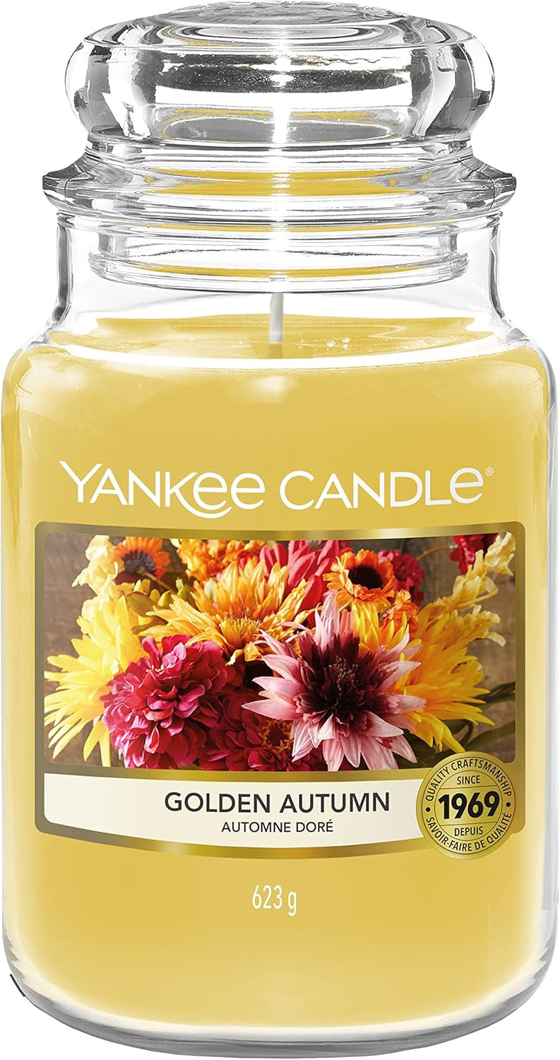 Yankee Candle Golden Autumn large jar