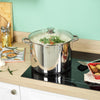 Russell Hobbs Classic 30cm Stockpot – 15L Stainless Steel with Glass Lid