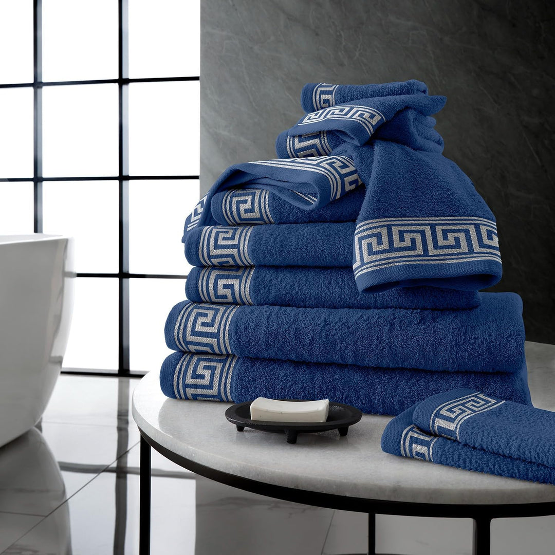 Gaveno Cavaila Towel Bale Set 500 GSM 8 Piece Towel Set Navy