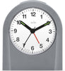 Acctim Palma Analogue Alarm Clock Quartz Grey 15066