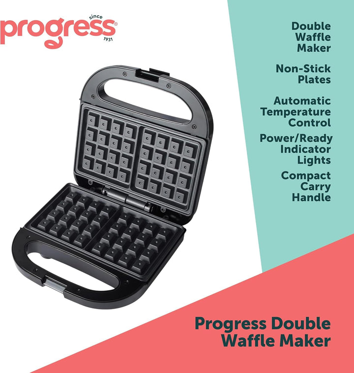 Progress Double Waffle Maker