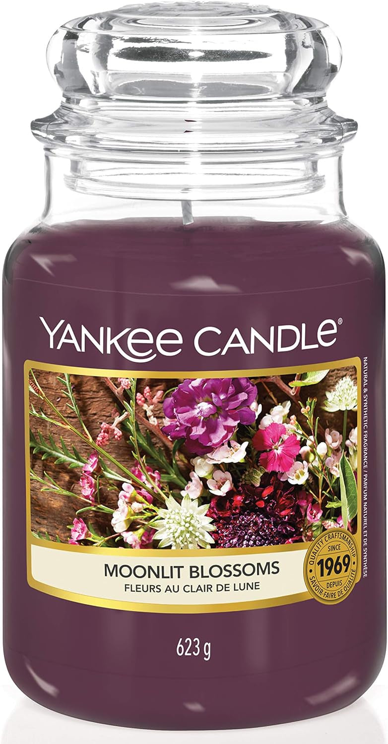 Yankee 623G Scented Candle In Jar Moonlit Blossom