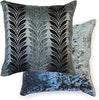 Willow Charcoal Chenille Cushion Cover 43 x 43cm 17 x 17in