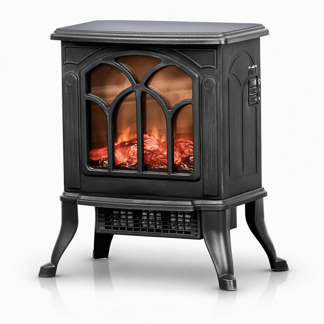 Status 1500W Flame-Effect Stove Heater