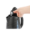 Progress Wave Textured 1.7L Kettle Black