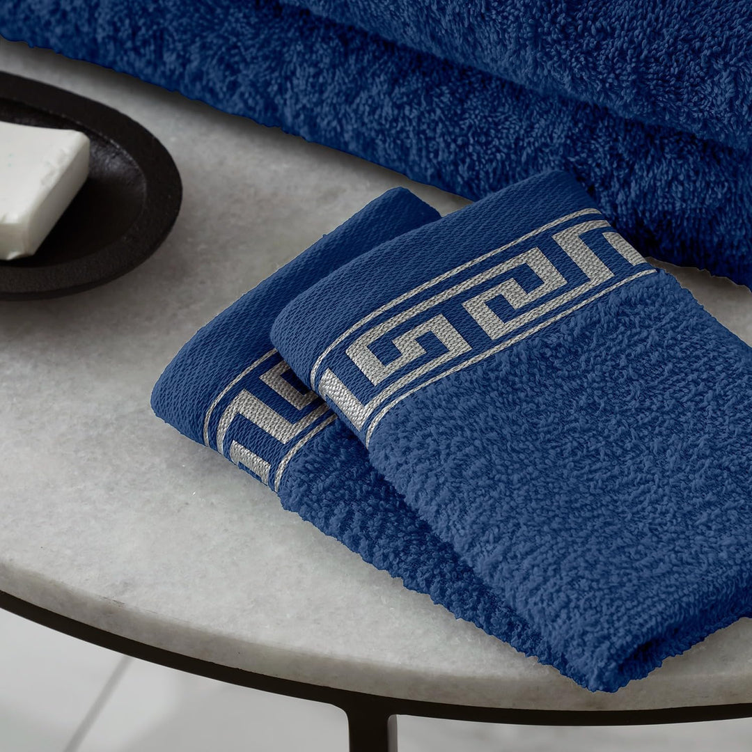 Gaveno Cavaila Towel Bale Set 500 GSM 8 Piece Towel Set Navy