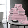 Gaveno Cavaila Towel Bale Set 500 GSM 8 Piece Towel Set Pink