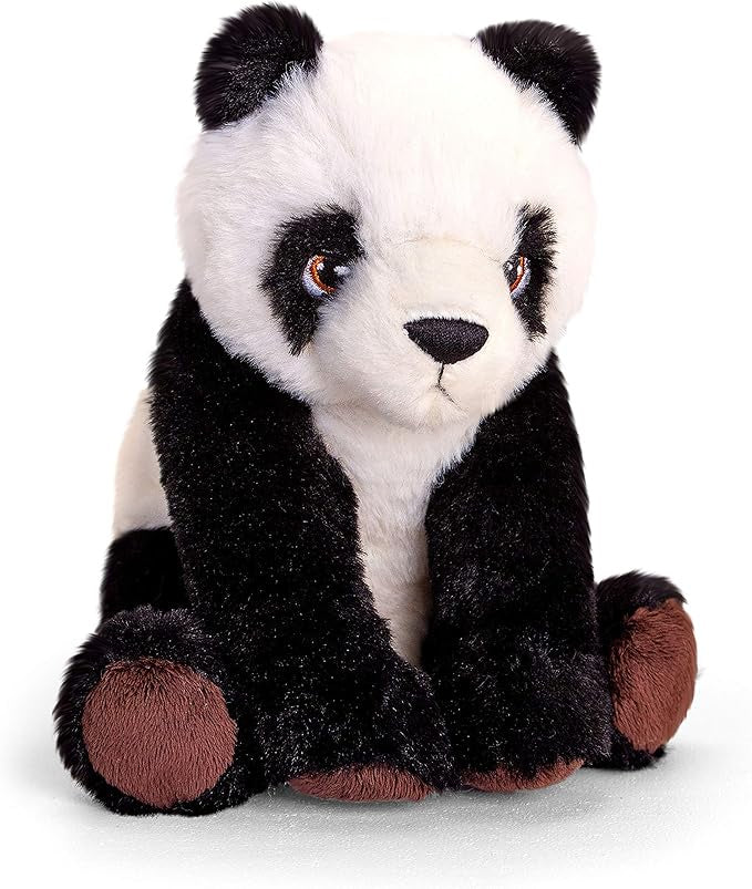 Keeleco 18cm Panda Plush Soft Toy Eco-Friendly