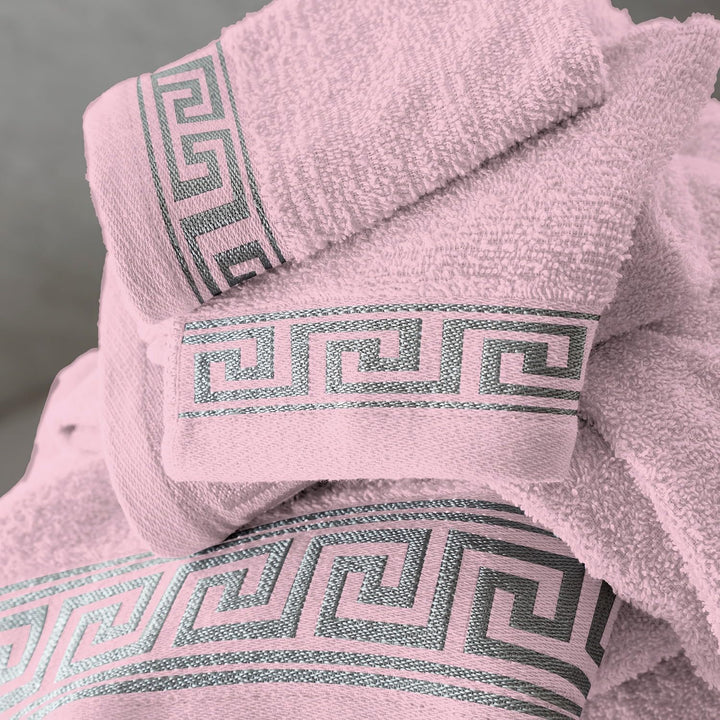 Gaveno Cavaila Towel Bale Set 500 GSM 8 Piece Towel Set Pink