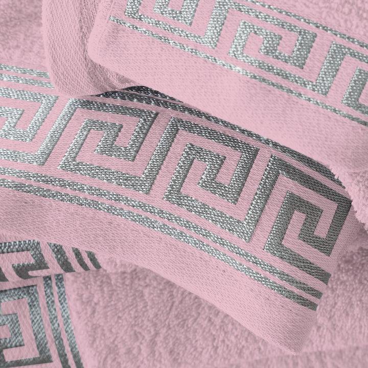 Gaveno Cavaila Towel Bale Set 500 GSM 8 Piece Towel Set Pink
