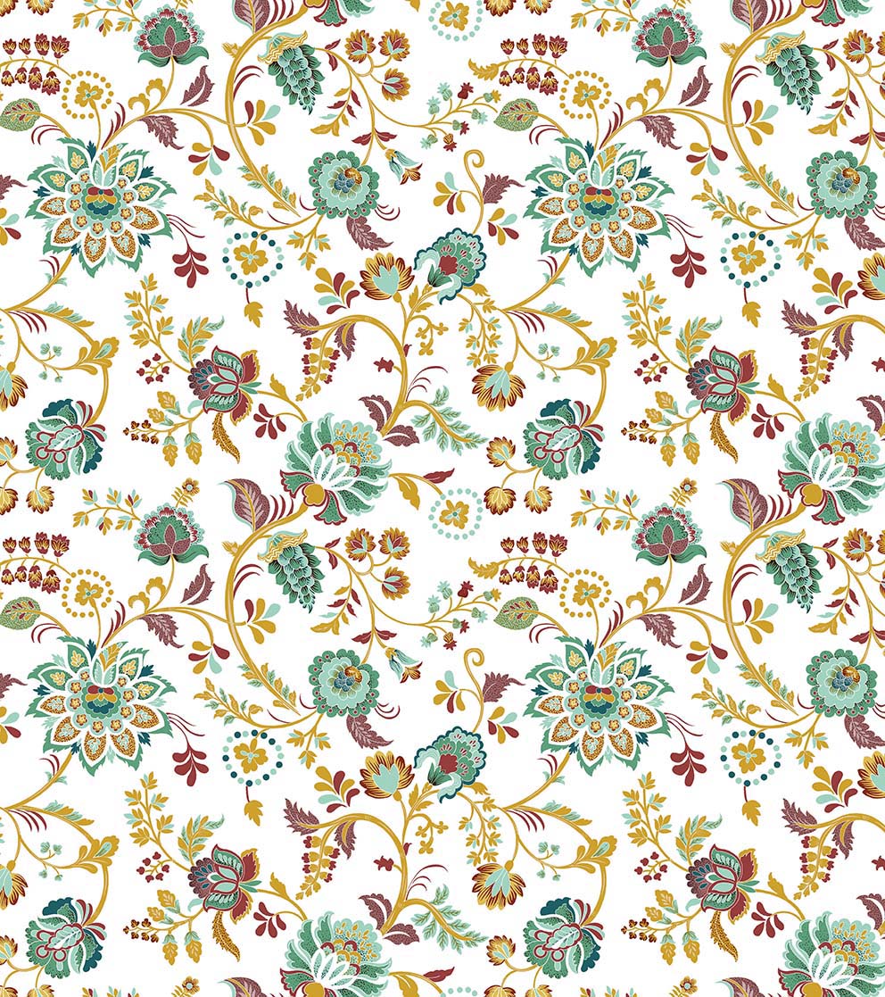 Wipeclean Table Cloth 140cm/54in By The Metre 8251-01