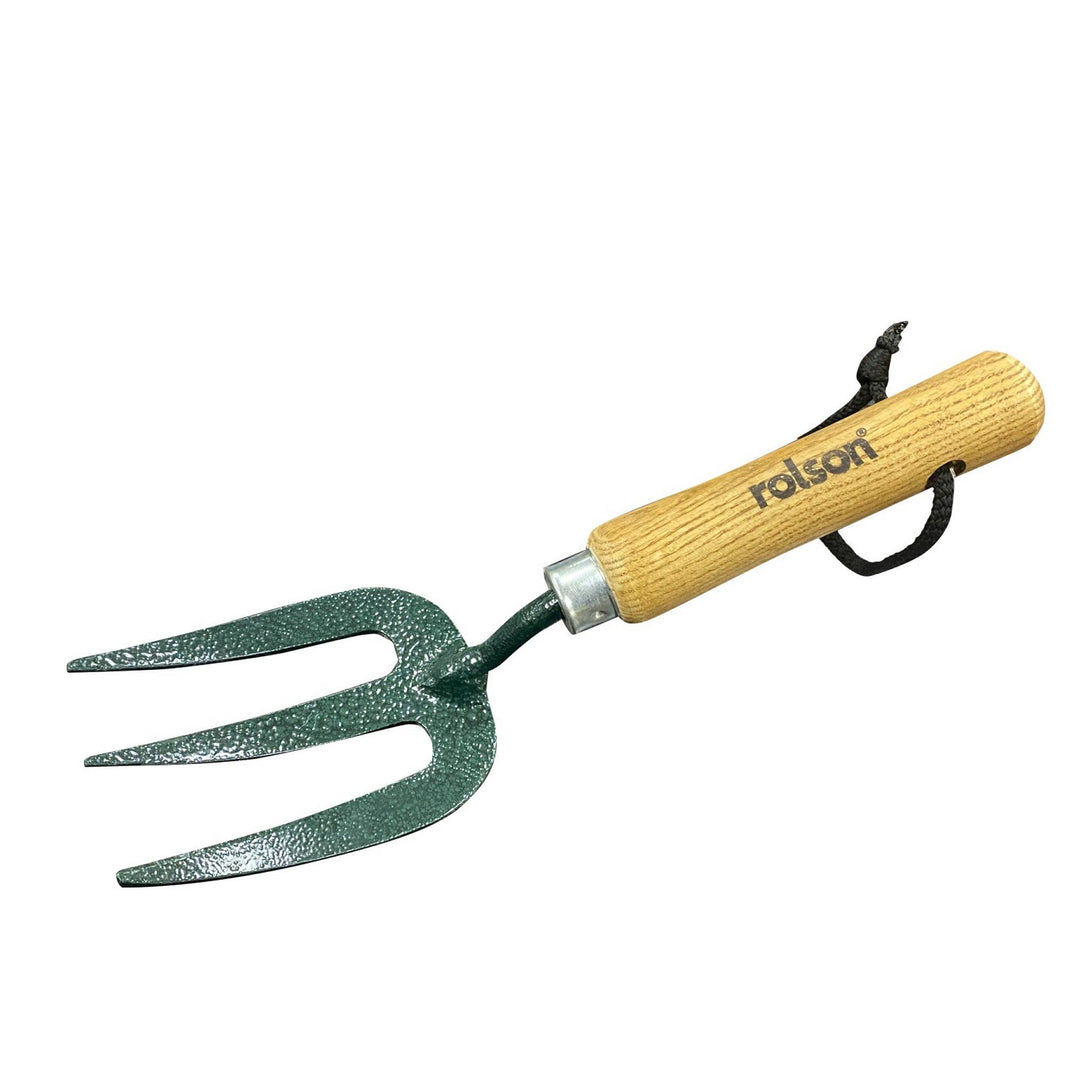 Rolson Carbon Steel Hand Fork With Hammertone Finish