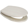 MDF Wood Design Seat - White Ash