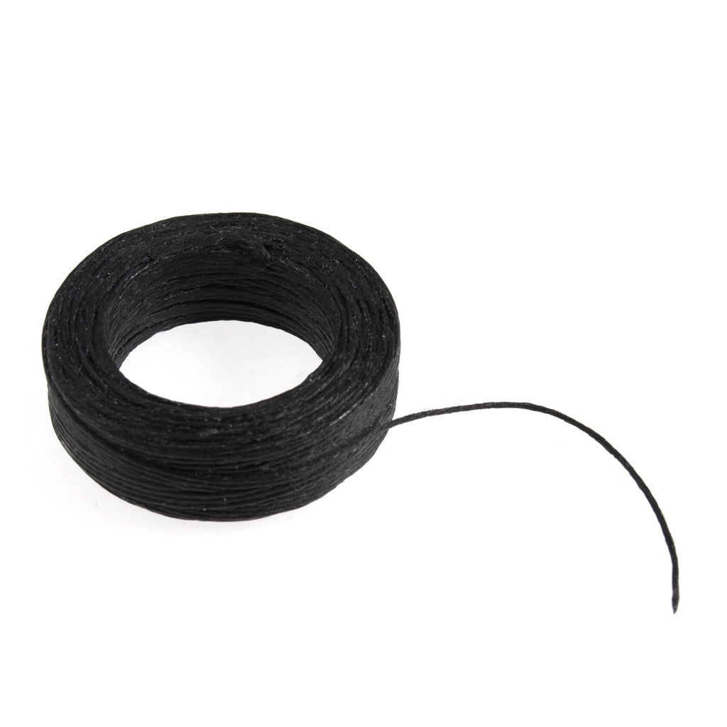 Waxed Thread: Black: 22m
