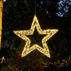 Three Kings 50cm Light Up Christmas Galaxy Star in Warm White