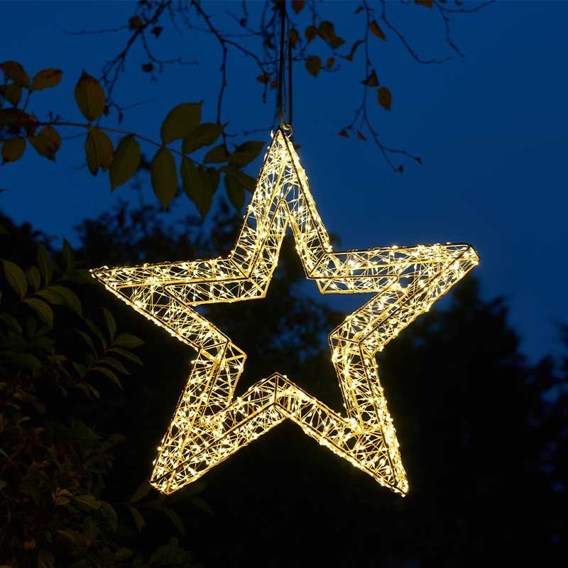 Three Kings 2400 LED Galaxy Star - Warm White, LV