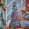 Three Kings X-Bling! Silver Bauble Cone - 60cm