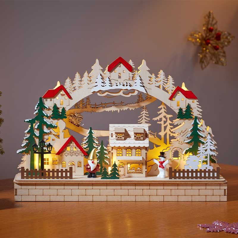 Three Kings InLit Alpine Christmas