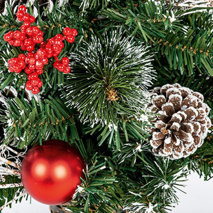 Premier 60cm Red Dressed Christmas Tree G60