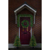 Premier Christmas Door Set 2 x 90cm Trees, 60cm Wreath & 2.7m Garland Cashmere Tip