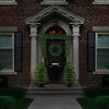 Premier Pre-Lit Christmas Door Set 2 x 90cm Trees, 60cm Wreath & 2.7m Garland Warm White