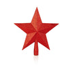 Premier Glitter Tree Top Star Red 25cm