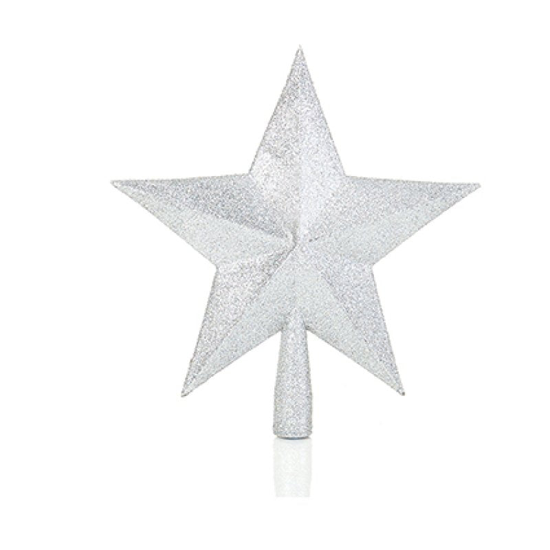 Premier Glitter Tree Top Star Red 25cm