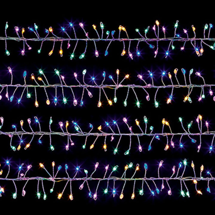 Premier 5.5m Multi-Action UltraBrights Door Garland Lights 800 Multi Colour LEDs with Timer