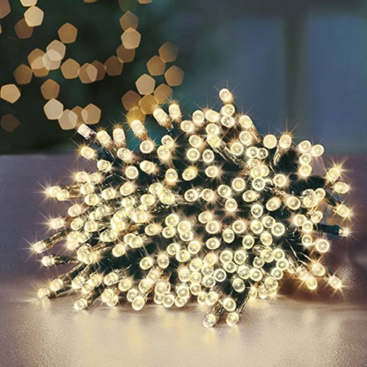 Premier 120 Multi-Action LED SupaBrights with Timer Warm White