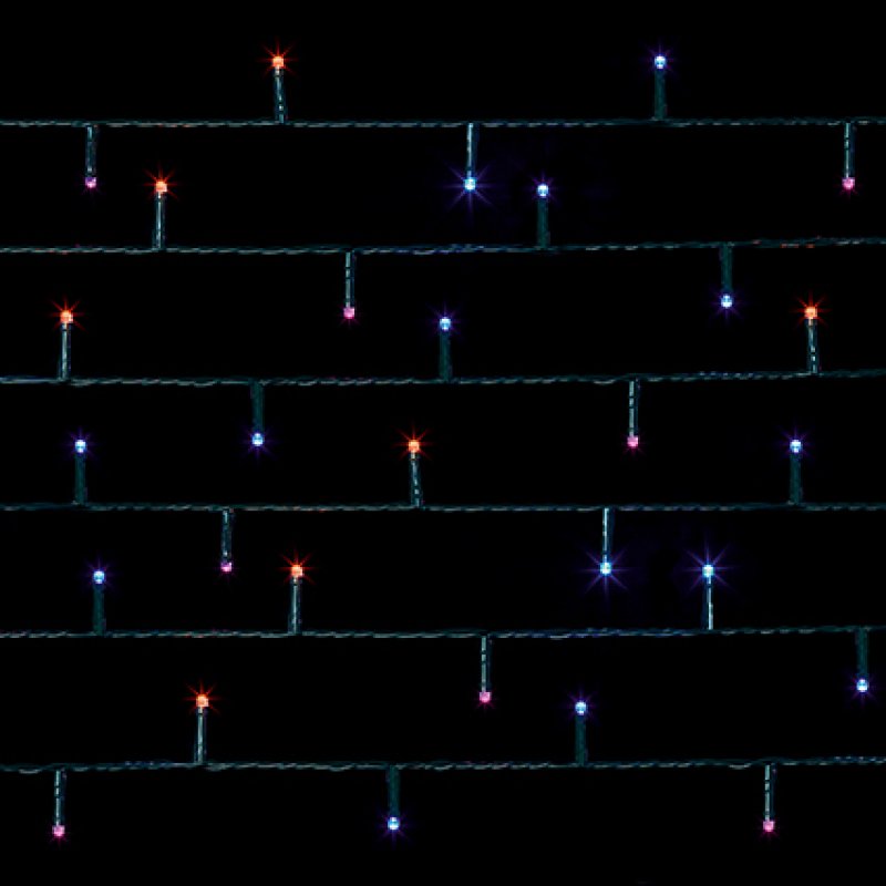 Premier 120 Multi-Action LED SupaBrights with Timer Rainbow